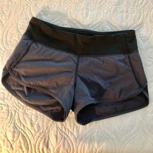 Lululemon running shorts. Barely worn